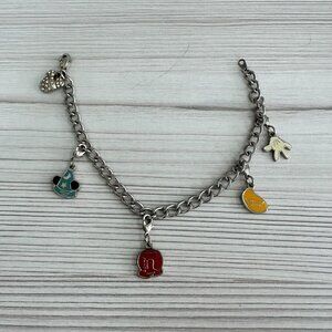Vintage Mickey Mouse Charm Bracelet